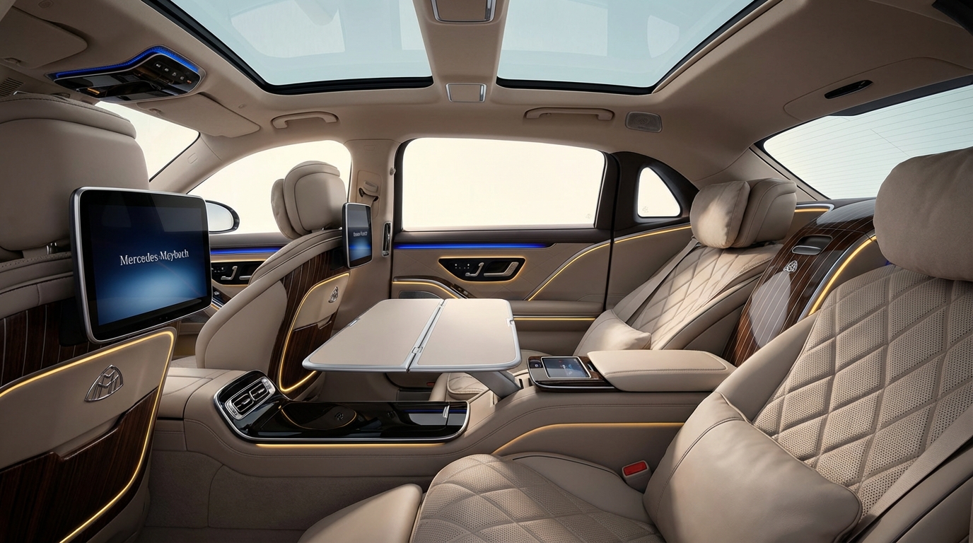 best executive features in mercedes maybach s580