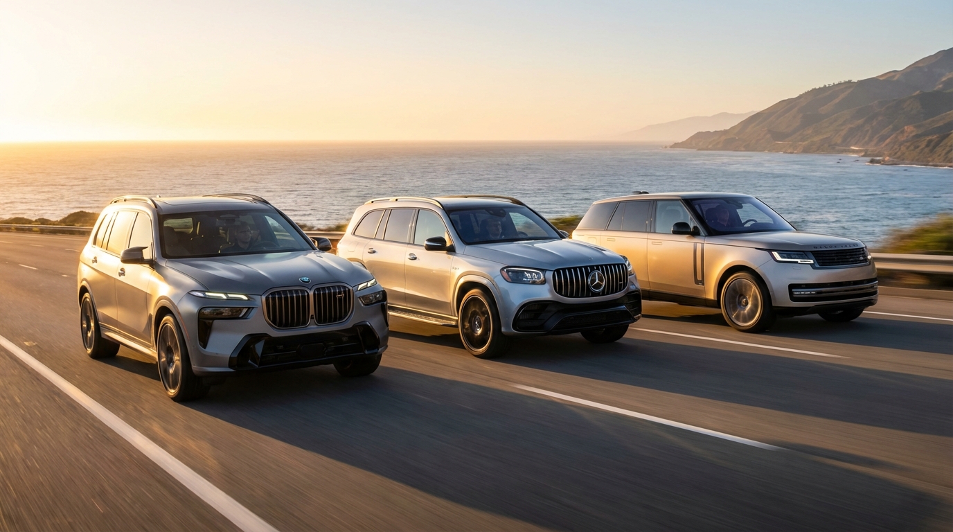 bmw x7 m60i luxury three row suv comparison