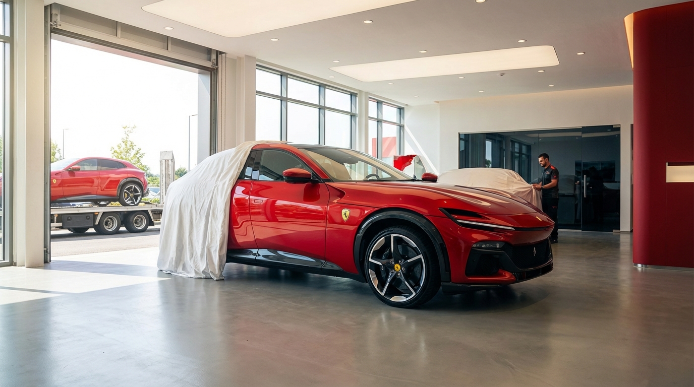 ferrari purosangue v12 suv delivery timeline