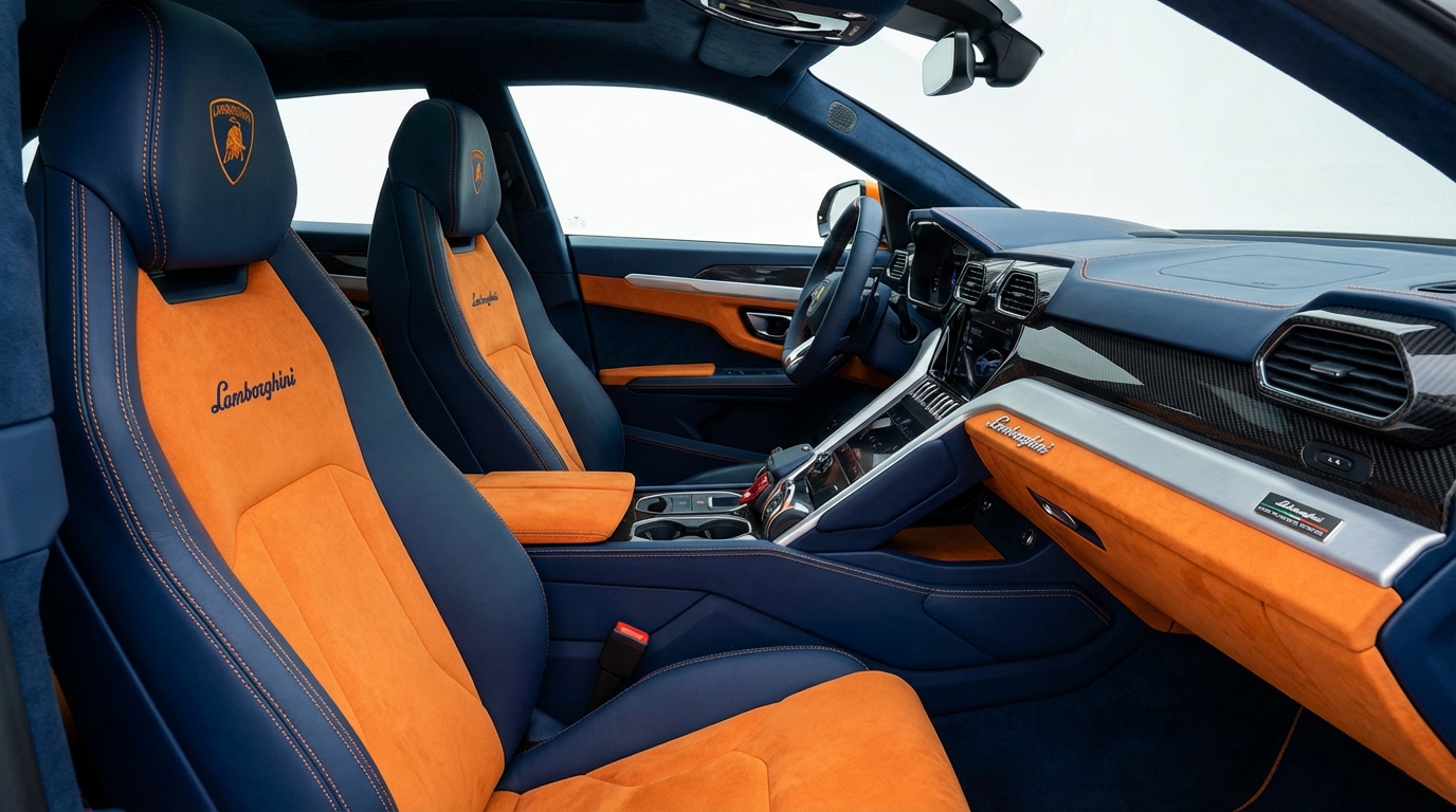 lamborghini ad personam custom interior design