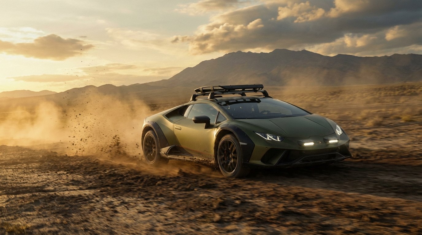 lamborghini huracan sterrato off road capabilities