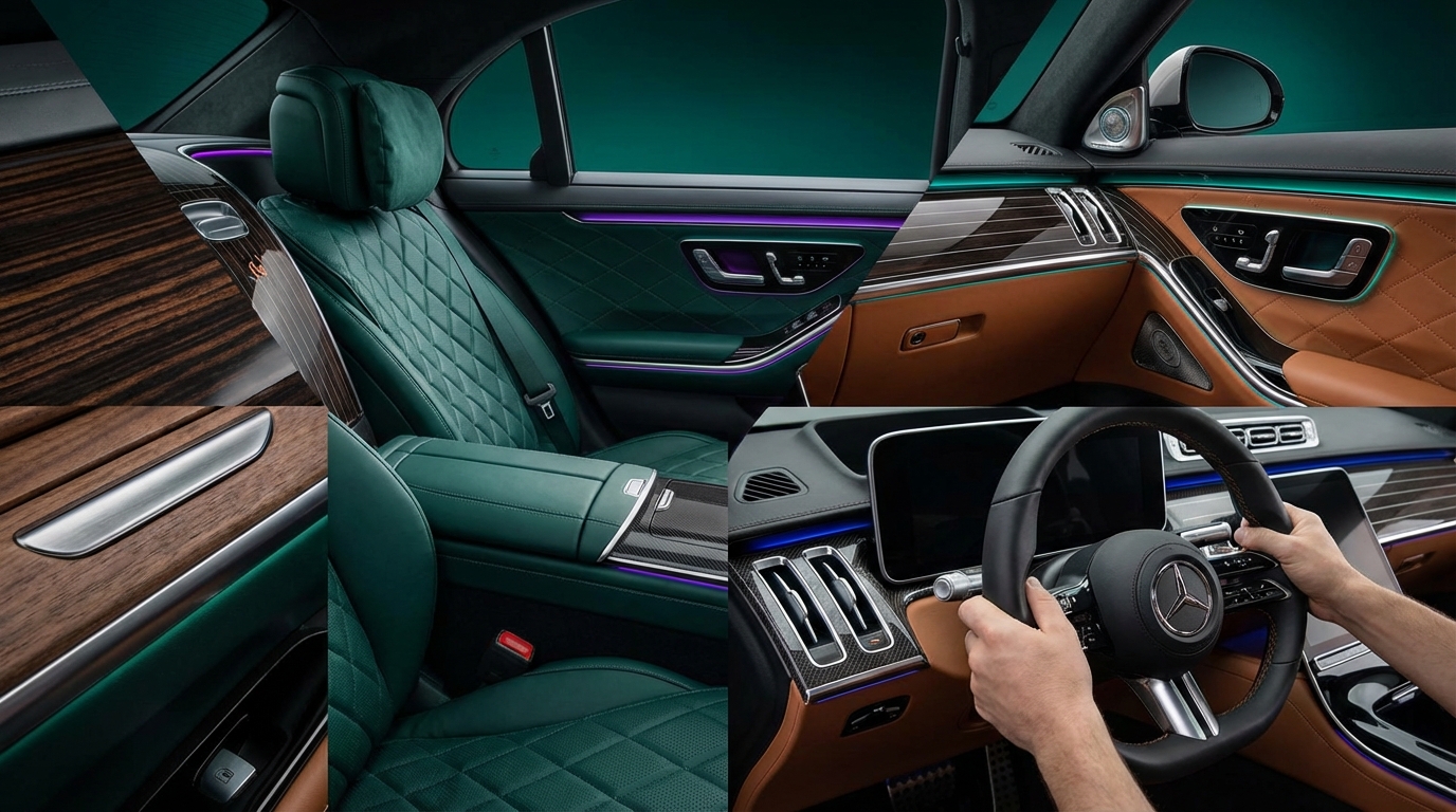 mercedes benz luxury interior customization options